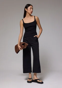 Brooklyn Cotton Wide Leg Culottes