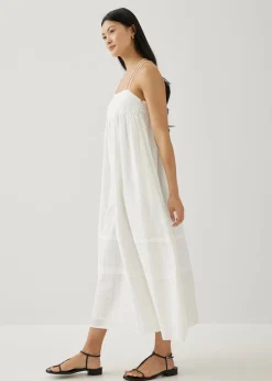 Bryle Textured Cotton Midaxi Dress