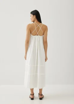Bryle Textured Cotton Midaxi Dress