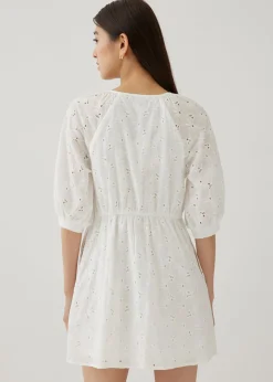 Brylee Broderie Babydoll Dress