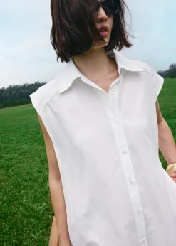 Button Down Mini Dress