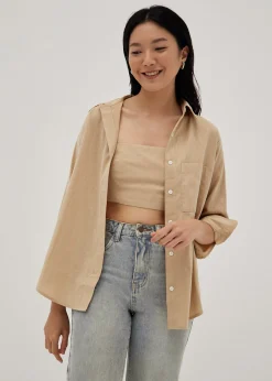 Camae Striped Relaxed Shirt