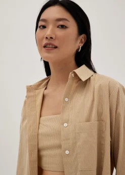 Camae Striped Relaxed Shirt