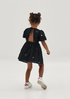 Caraline Back Cut Out Dress in Tidal Daydream