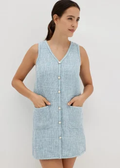 Cayley Tweed Shift Dress