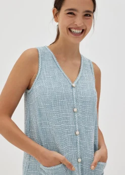 Cayley Tweed Shift Dress