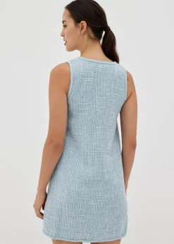 Cayley Tweed Shift Dress