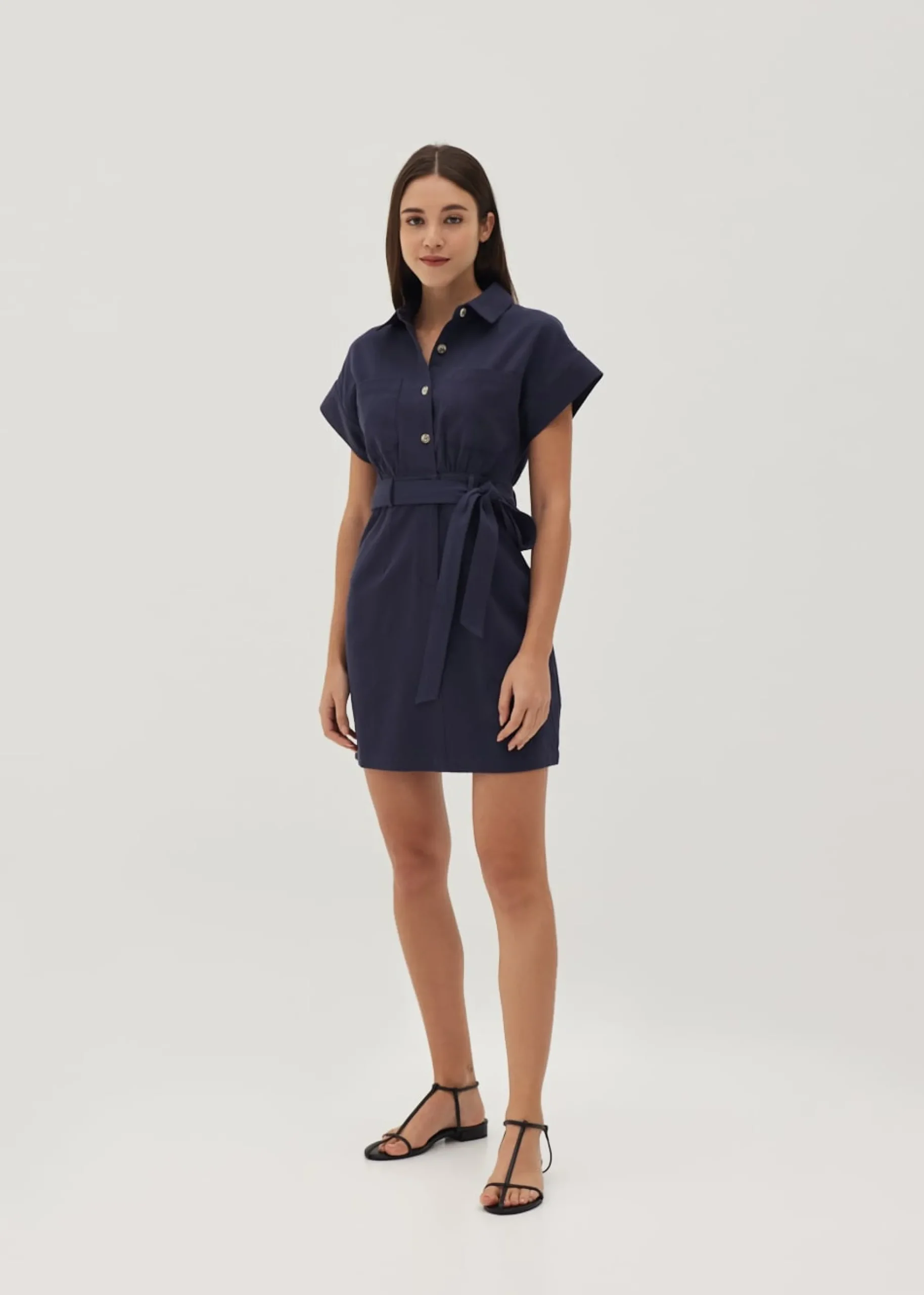 Cecily Tailored Shirt Dress