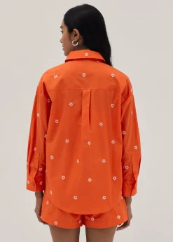 Charli Embroidered Relaxed Fit Shirt