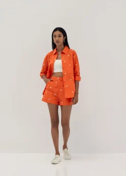 Charli Embroidered Relaxed Fit Shirt