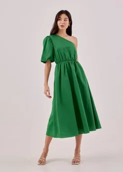 Chelle Toga Puff Sleeve Dress