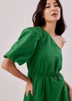 Chelle Toga Puff Sleeve Dress