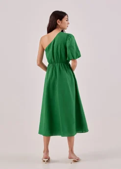 Chelle Toga Puff Sleeve Dress