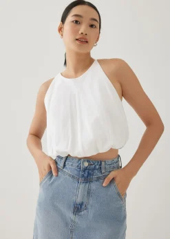 Chesca Cotton Crop Tank Top