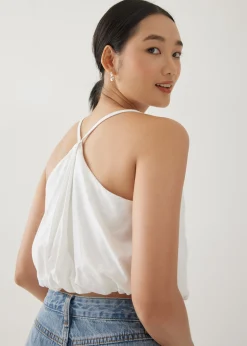 Chesca Cotton Crop Tank Top