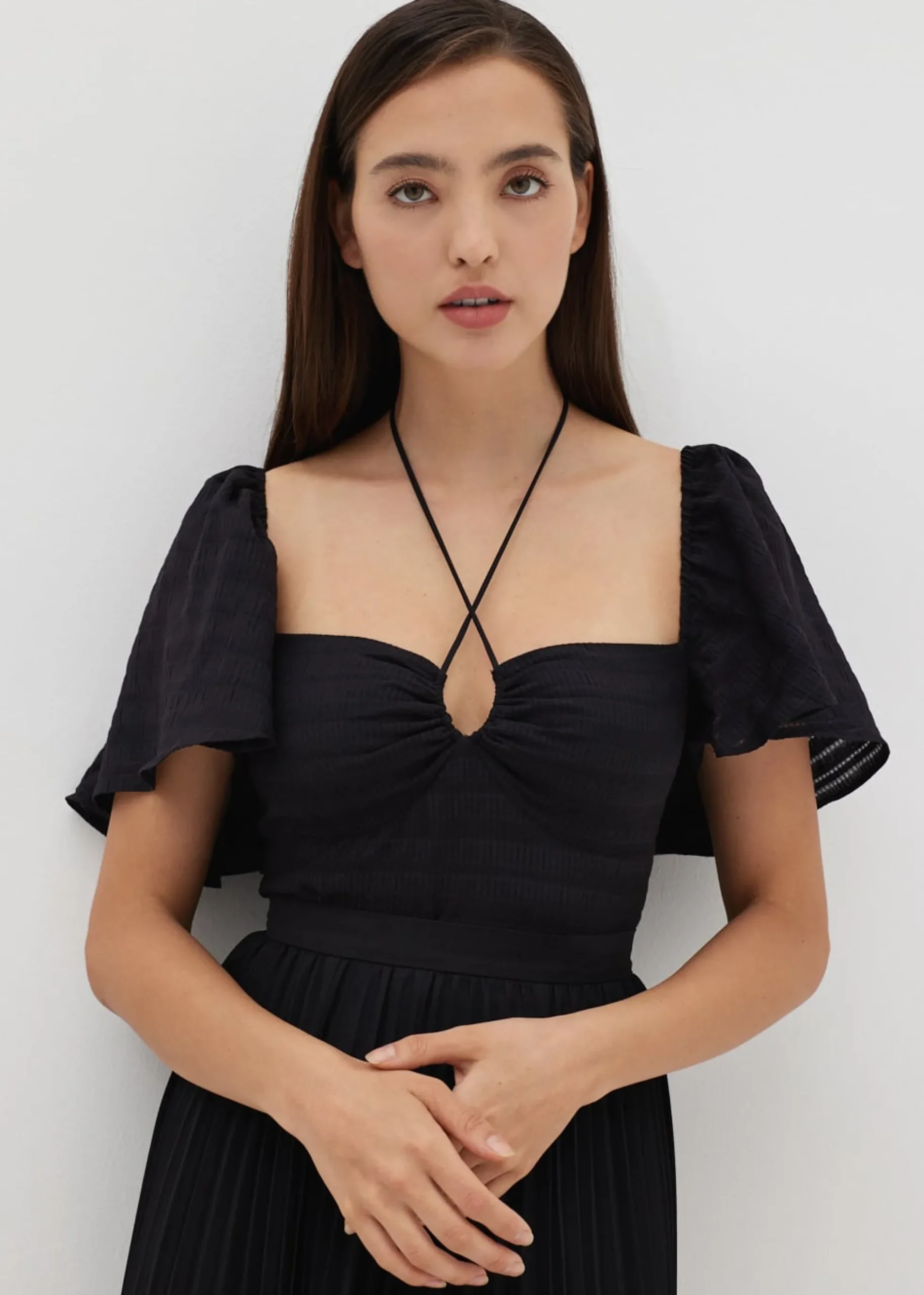 Chesney Padded Multiway Textured Top