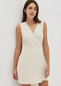 Cheyanne Tweed Wrap Dress