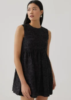 Cindy Textured Tie Back Dress