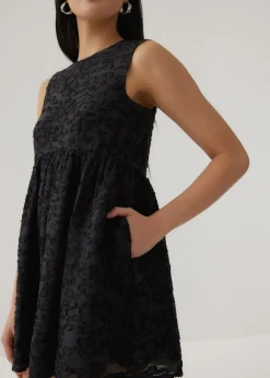 Cindy Textured Tie Back Dress