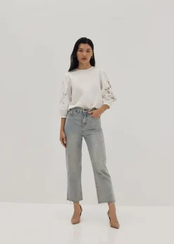 Clarisse Broderie Anglaise Blouse