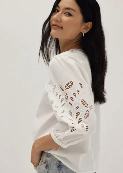 Clarisse Broderie Anglaise Blouse