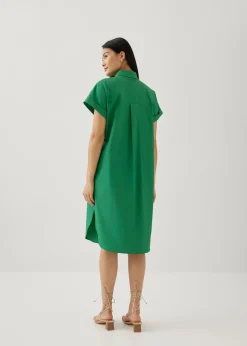 Clarita Poplin Shirt Dress