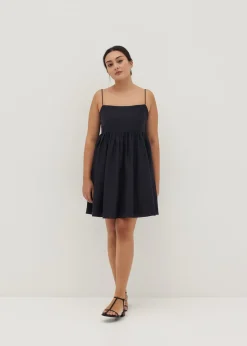 Cleonice Babydoll Tie Back Mini Dress