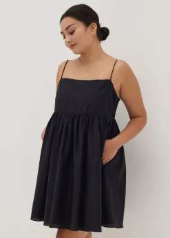 Cleonice Babydoll Tie Back Mini Dress