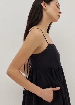 Cleonice Babydoll Tie Back Mini Dress