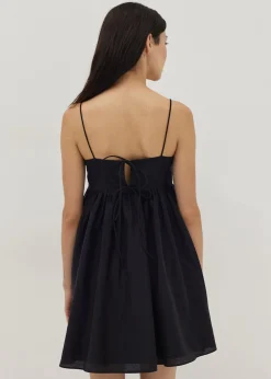 Cleonice Babydoll Tie Back Mini Dress