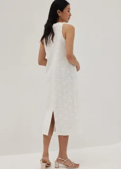 Clover Lace Column Dress