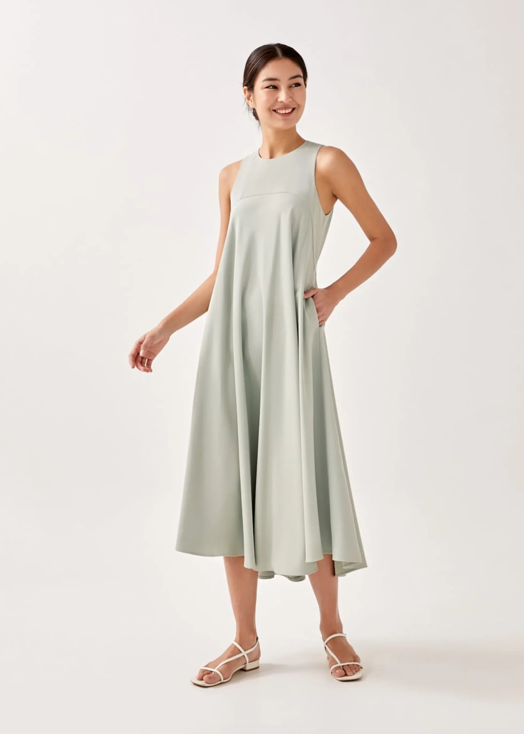 Cora High Low Hem Midaxi Dress