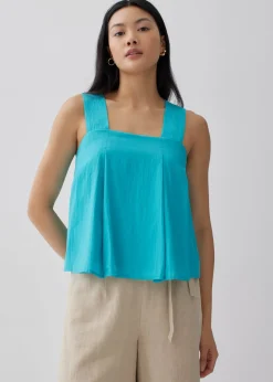Corinn Inverted Box Pleat Camisole