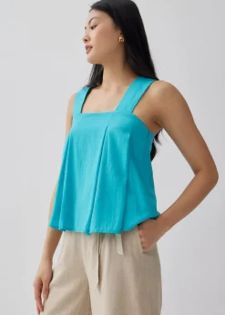 Corinn Inverted Box Pleat Camisole
