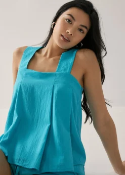 Corinn Inverted Box Pleat Camisole