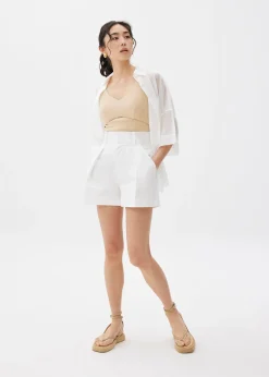 Cotton A-line Shorts