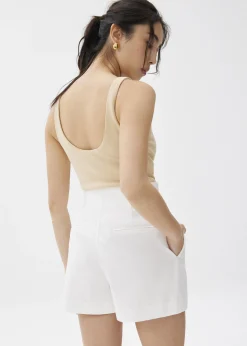 Cotton A-line Shorts