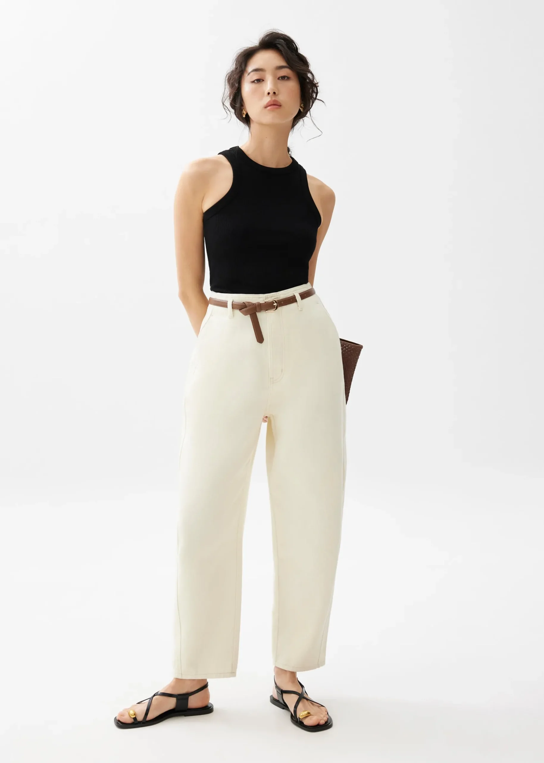 Cotton Barrel Jeans