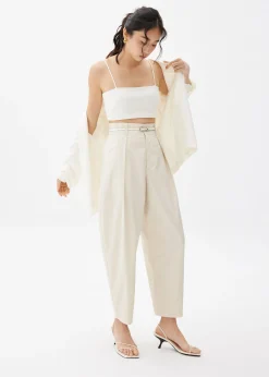 Cotton Barrel Pants