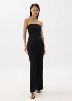 Cotton Belted Tube Top
