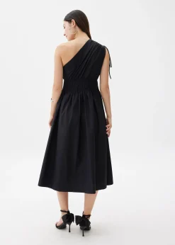Cotton Toga Fit & Flare Midaxi Dress