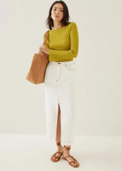 Cyrene Knit Flare Sleeve Top