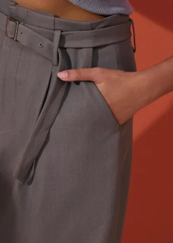Dani Tailored High Waist A-line Shorts