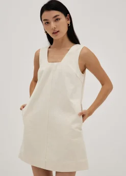 Dea Square Neck Shift Dress