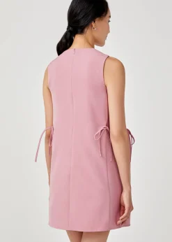 Della Maternity Side Tie Shift Dress