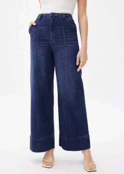 Denim Wide Leg Jeans