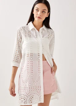 Derelle Broderie Tunic Shirt