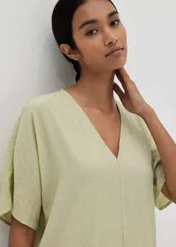 Devina Textured Kaftan Lounge Dress