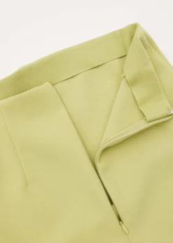 Divya Asymmetric Drape Midi Skirt