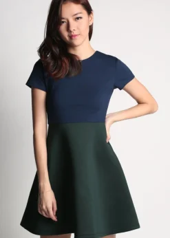 Drexie Contrast Dress